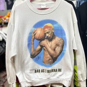 Vintage 1996 Dennis Rodman “Bad As I Wanna Be” Crewneck Sweatshirt
